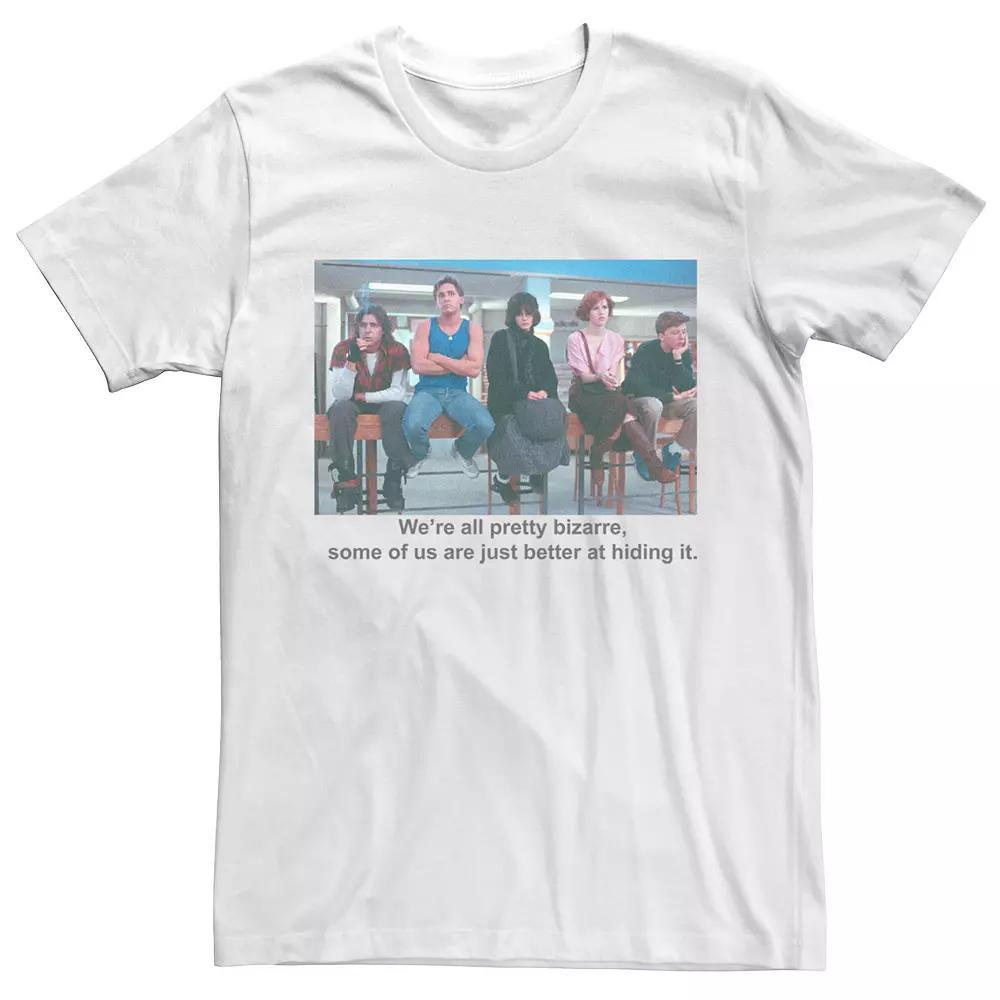 Men's Breakfast Club We're All Pretty Bizarre Graphic Tee, Size: Small, White Product Image