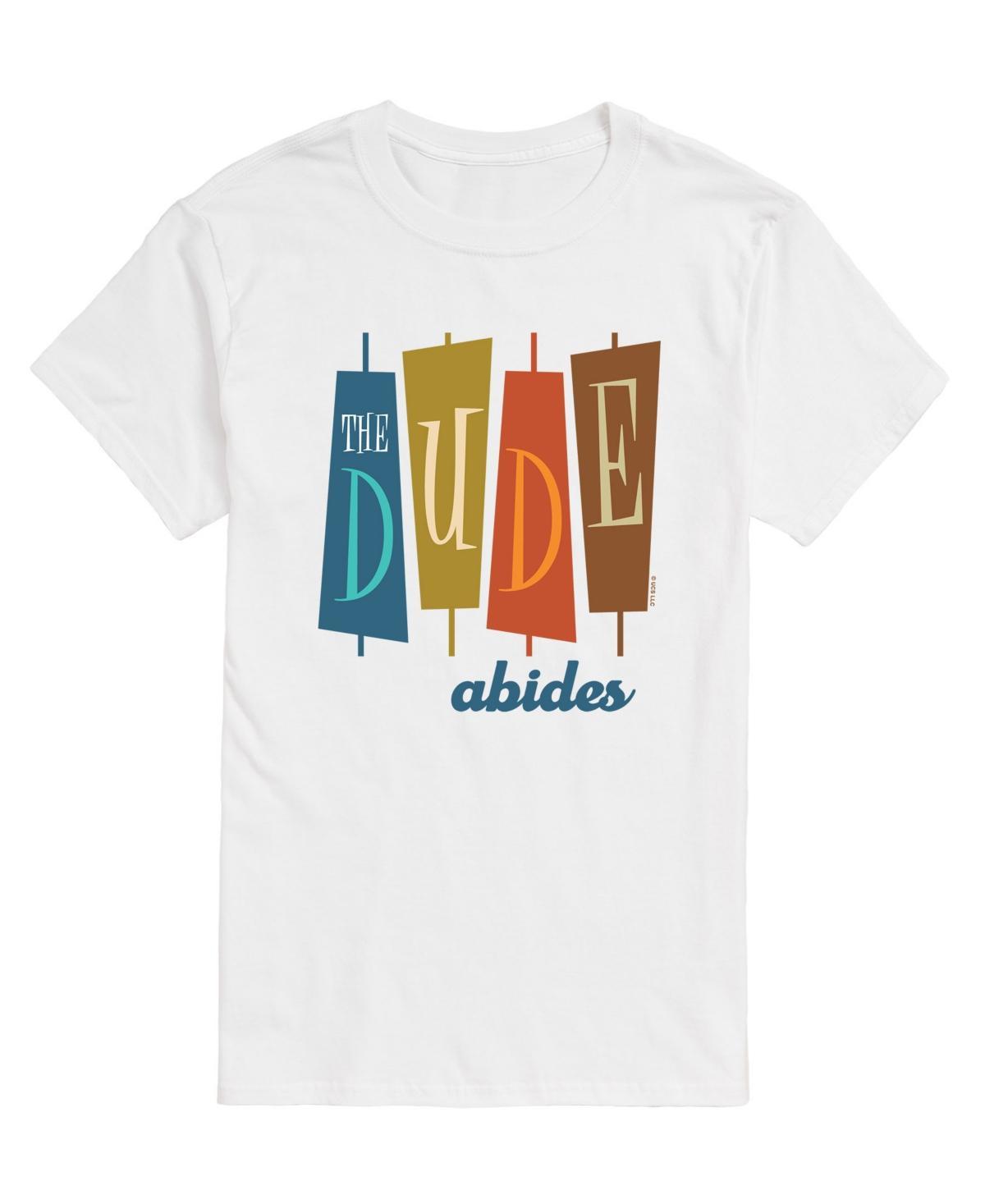 Big & Tall The Big Lebowski Retro Dude Abides Tee, Mens Product Image