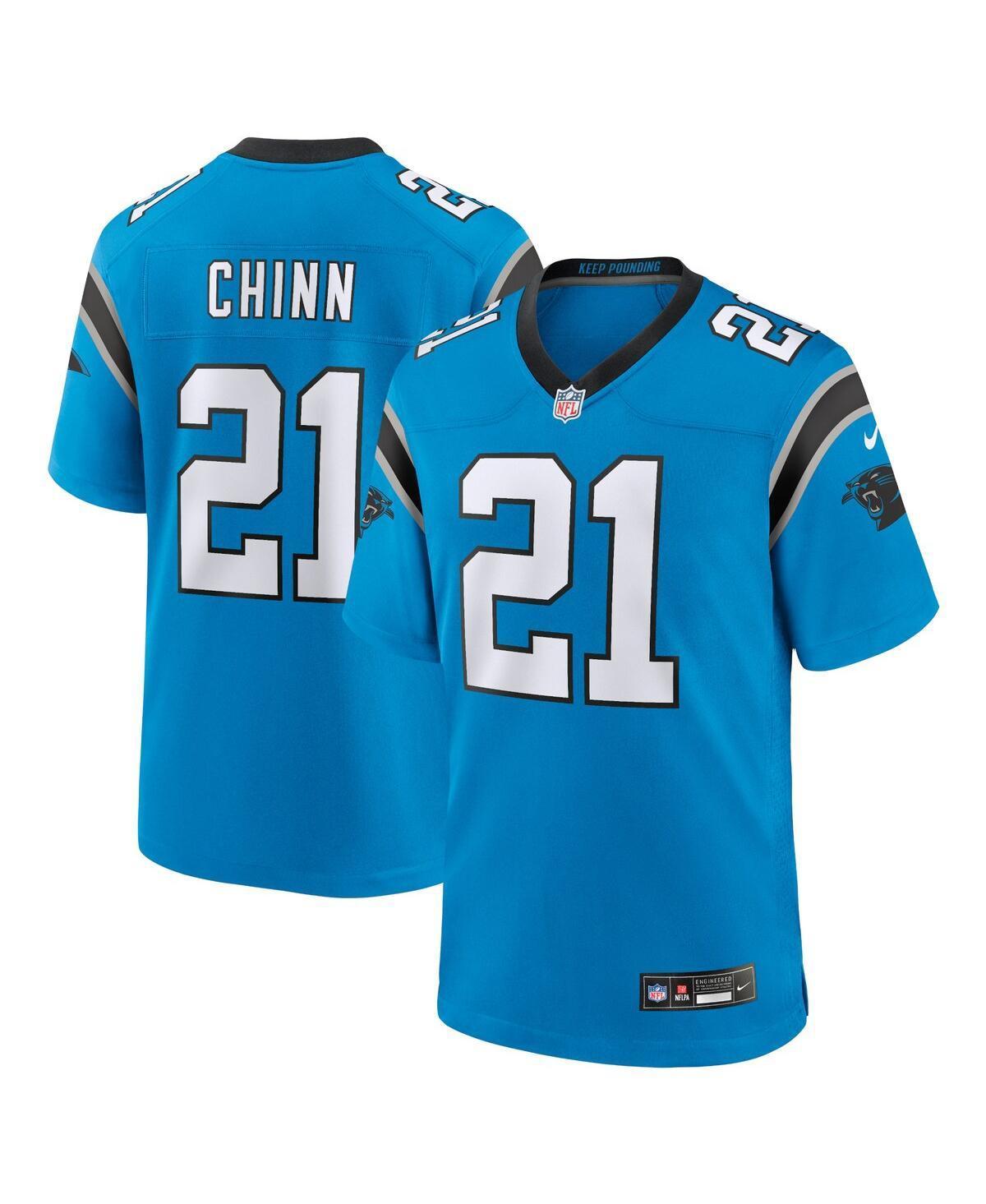 Men's Nike Jeremy Chinn Blue Carolina Panthers Alternate Game Jersey, Size: 3XL Product Image