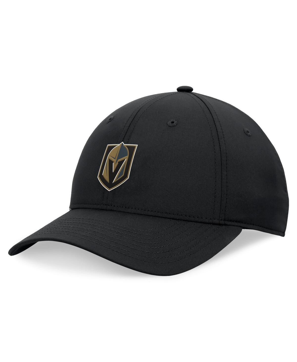 Men's Fanatics Black Vegas Golden Knights Front Office Ripstop Adjustable Hat, Lvk Black Product Image