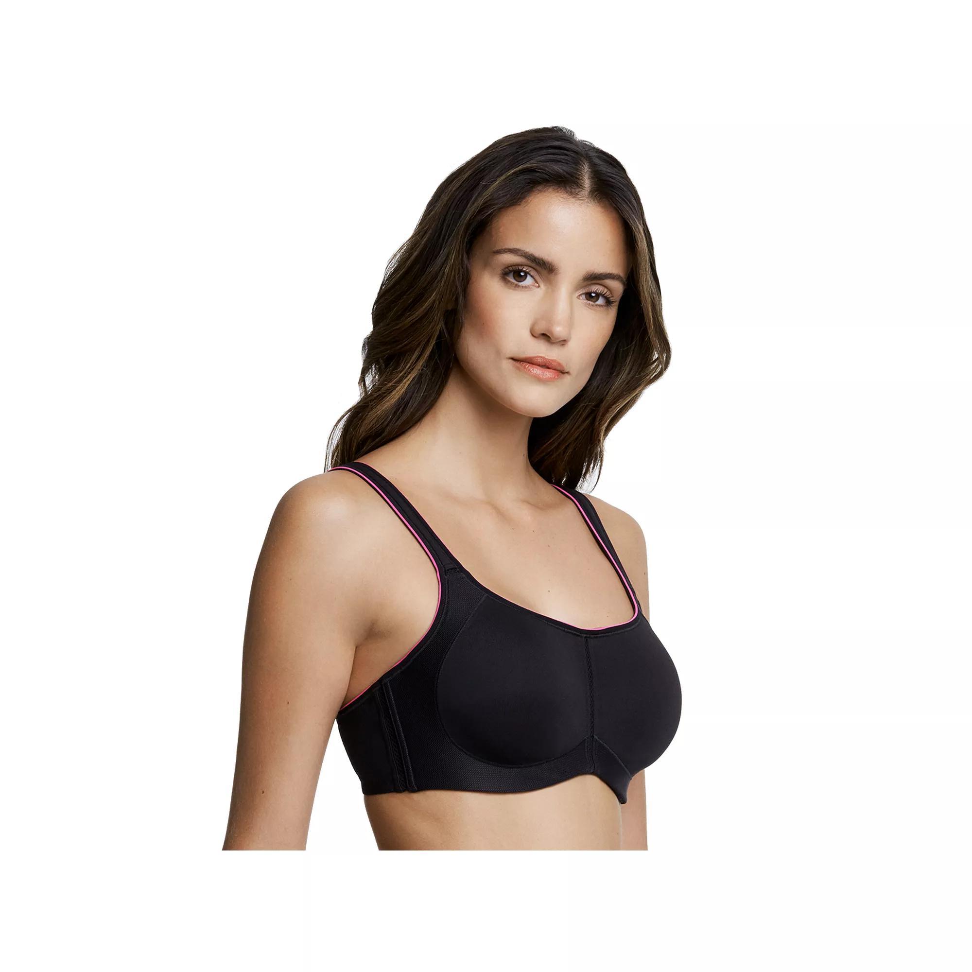 Dominique Bras: Zoe Pro Maximum Support Underwire Sports Bra 6100, Women's, Size: 36 Dd, Black Product Image