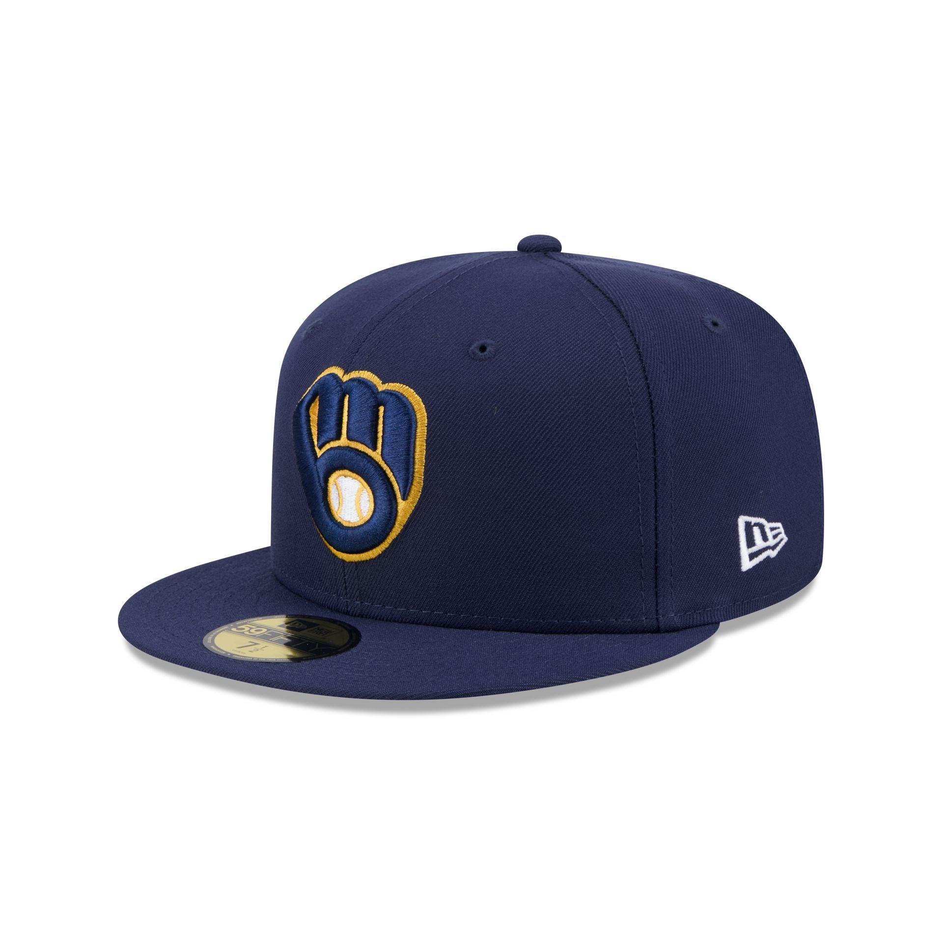 Milwaukee Brewers Jackie Robinson Day 2025 59FIFTY Fitted Hat Male Product Image