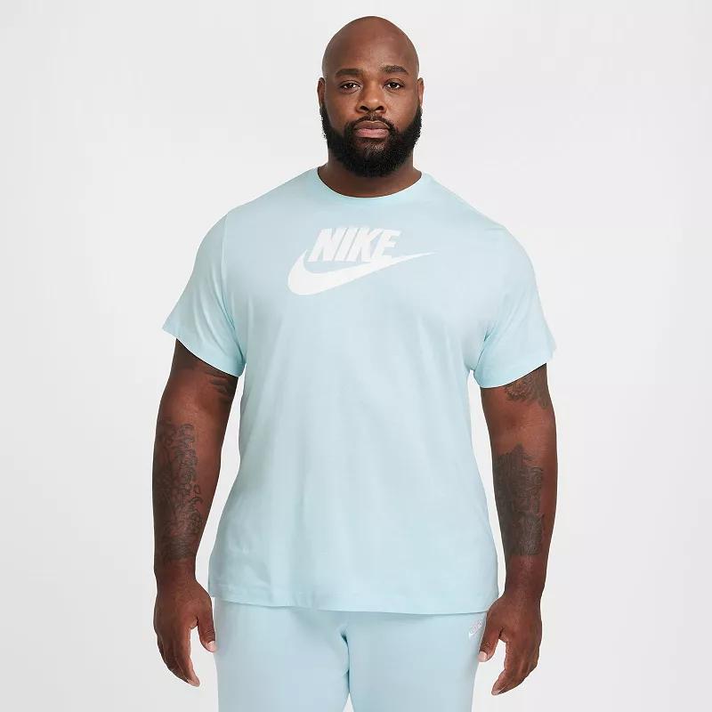 Men's Nike Icon Futura Tee, Size: Medium, Green Horizon Product Image