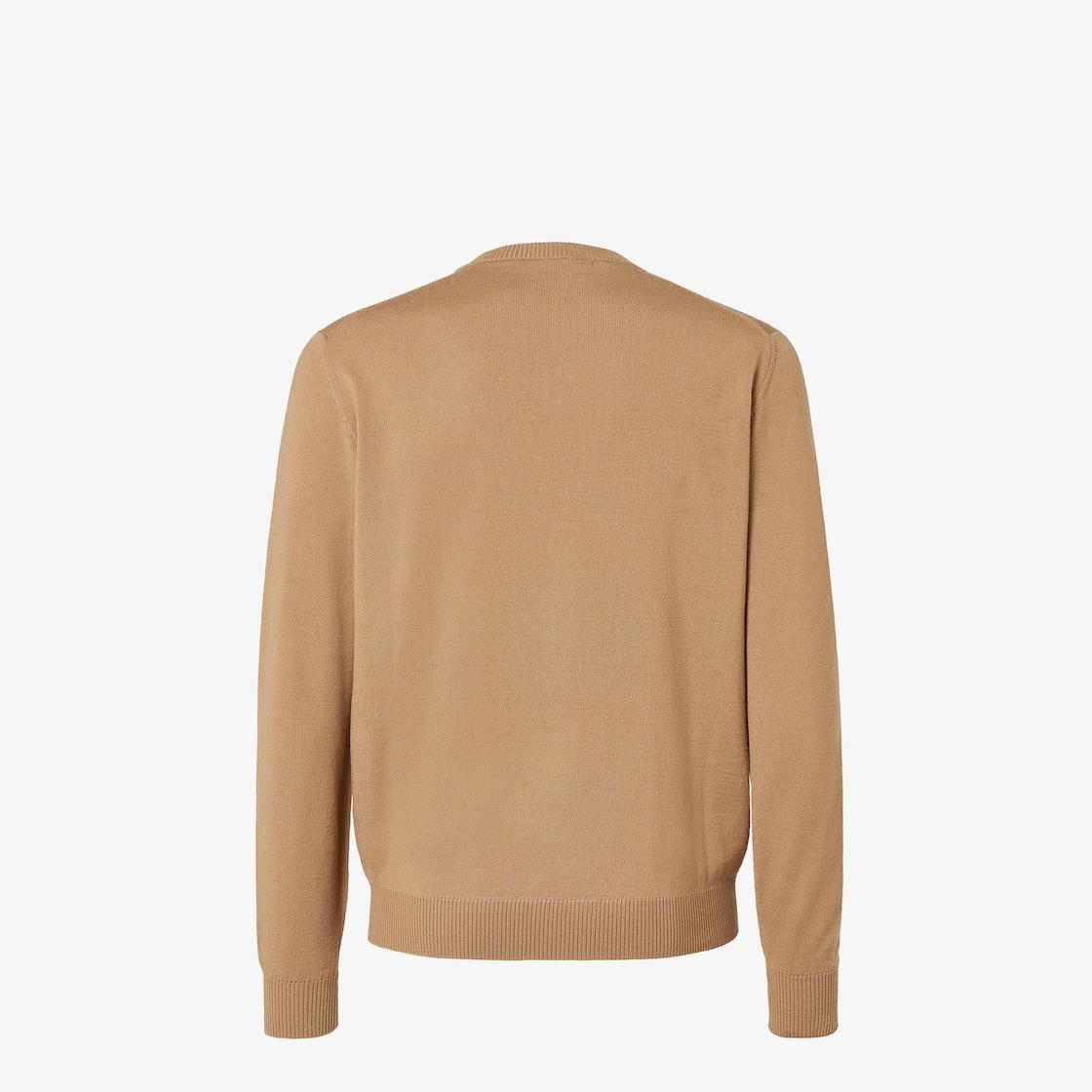 SweaterBrown wool sweater Product Image