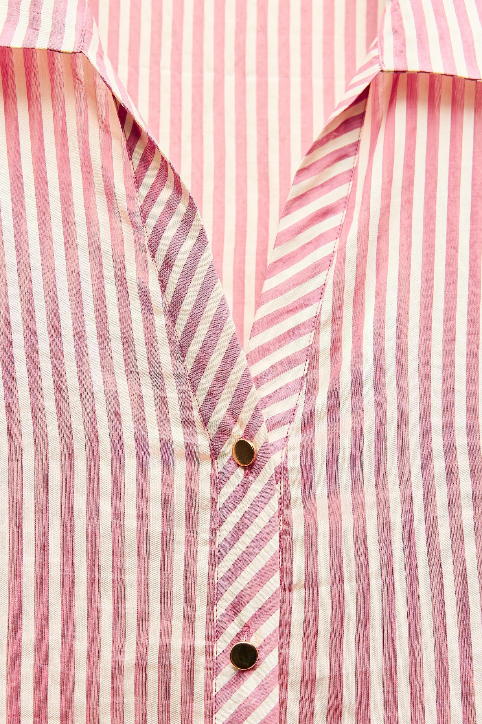 FLOWY STRIPED SHIRT Product Image
