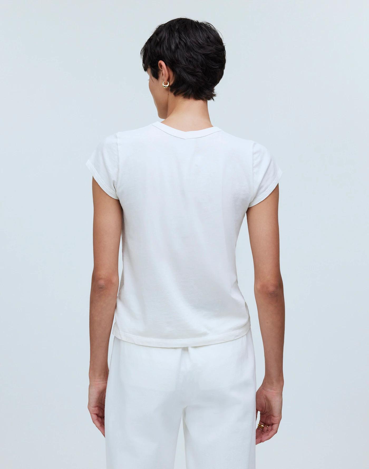 The Plus Softfade Cotton Perfect Vintage Tee Product Image
