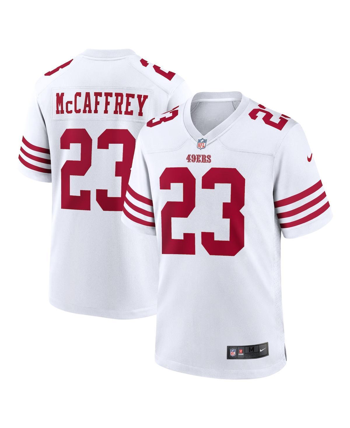 Men's Nike Christian McCaffrey White San Francisco 49ers Game Player Jersey, Size: Medium Product Image