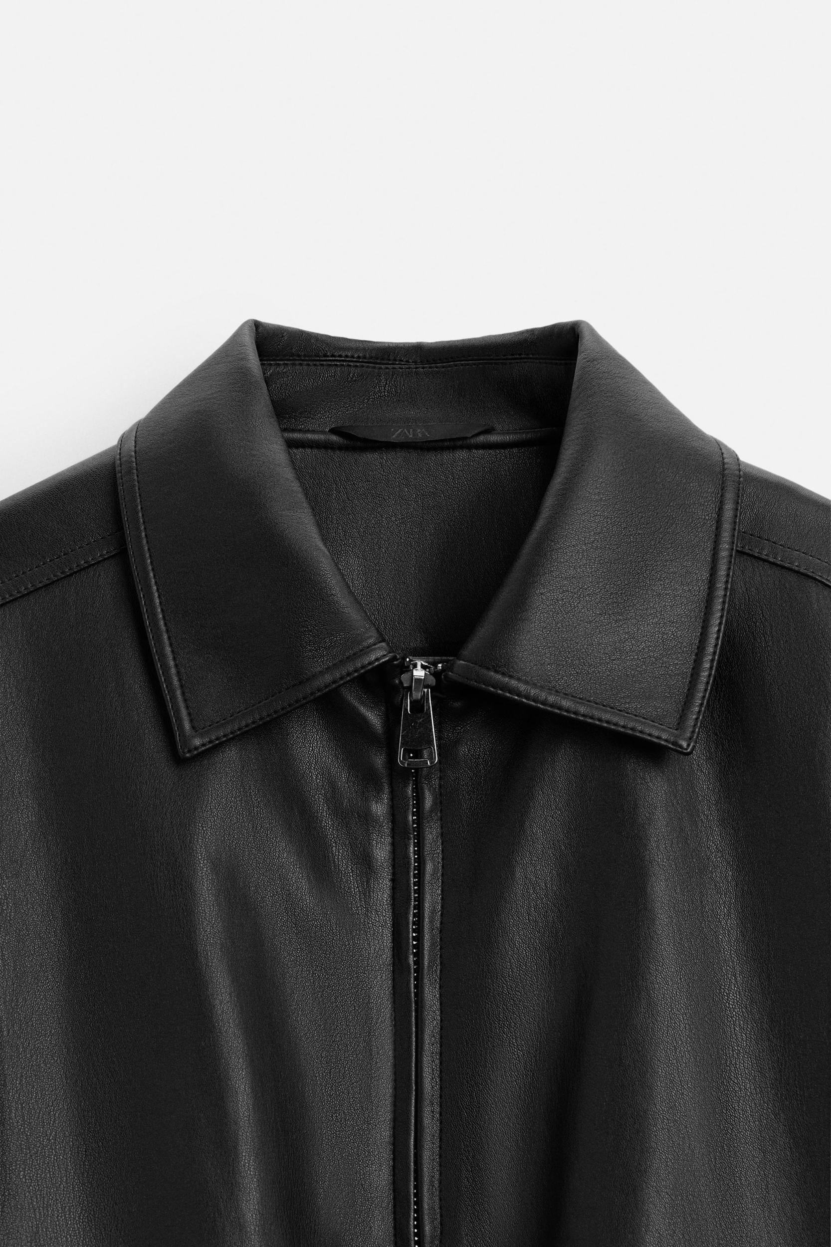 FAUX LEATHER JACKET Product Image