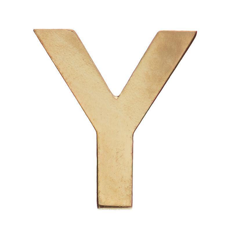 Au Naturale 14k Gold Initial Single Stud Earring, Women's Product Image