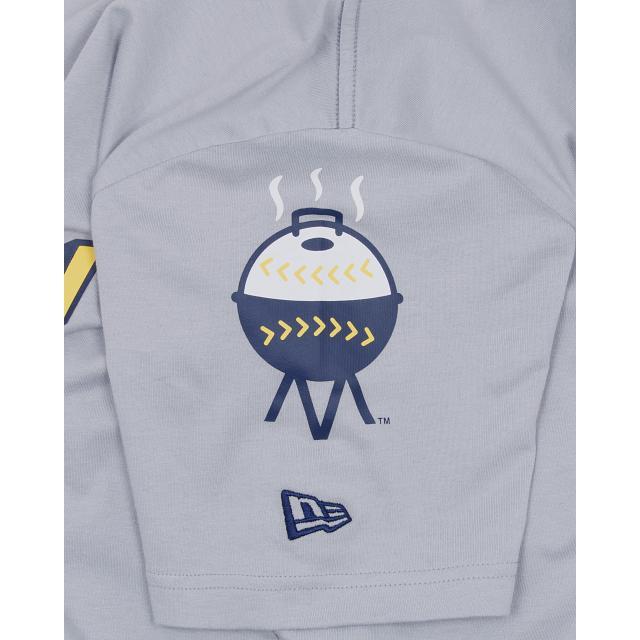 Milwaukee Brewers City Connect Gray T-Shirt Male Product Image