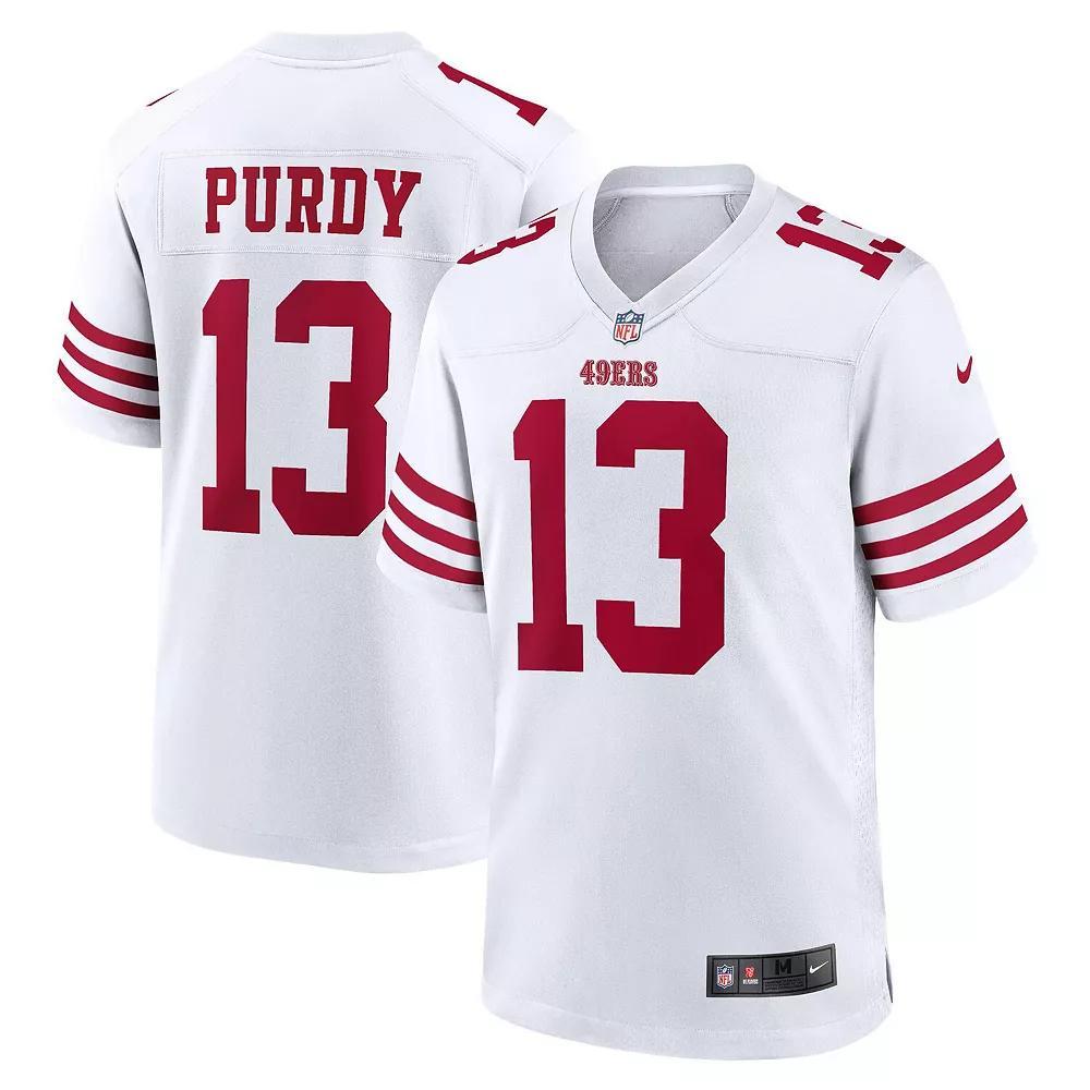 Men's Nike Brock Purdy White San Francisco 49ers Game Player Jersey, Size: 2XL Product Image