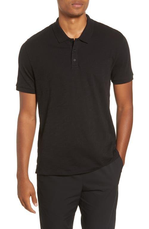 Classic Slub Cotton Polo Shirt Product Image