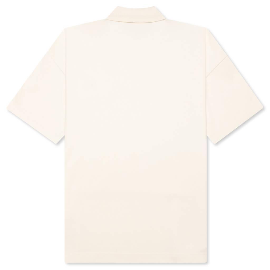 Bunny Embroidery Polo Shirt - Beige Male Product Image