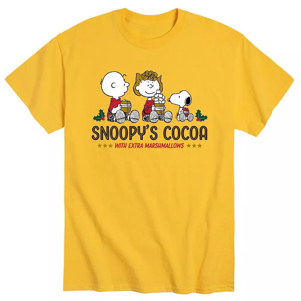 Mens Peanuts Snoopys Cocoa Tee Product Image