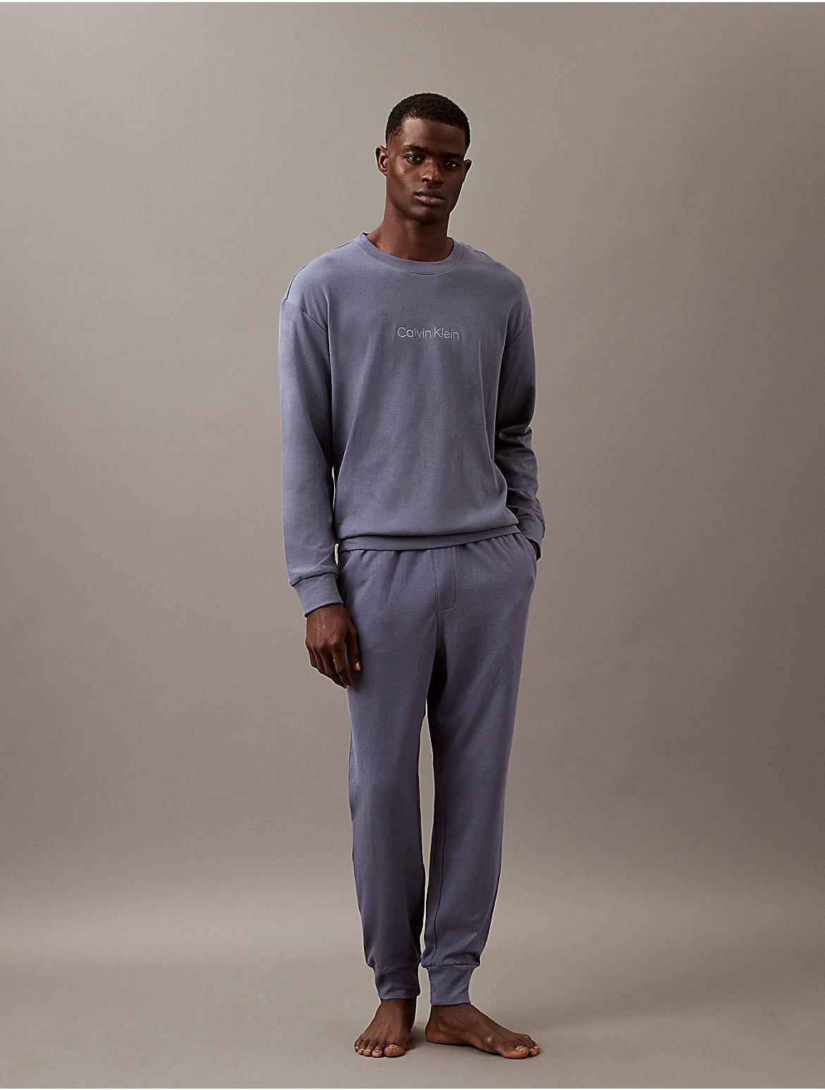 Calvin Klein Men's Terry Lounge Joggers - White - S Product Image