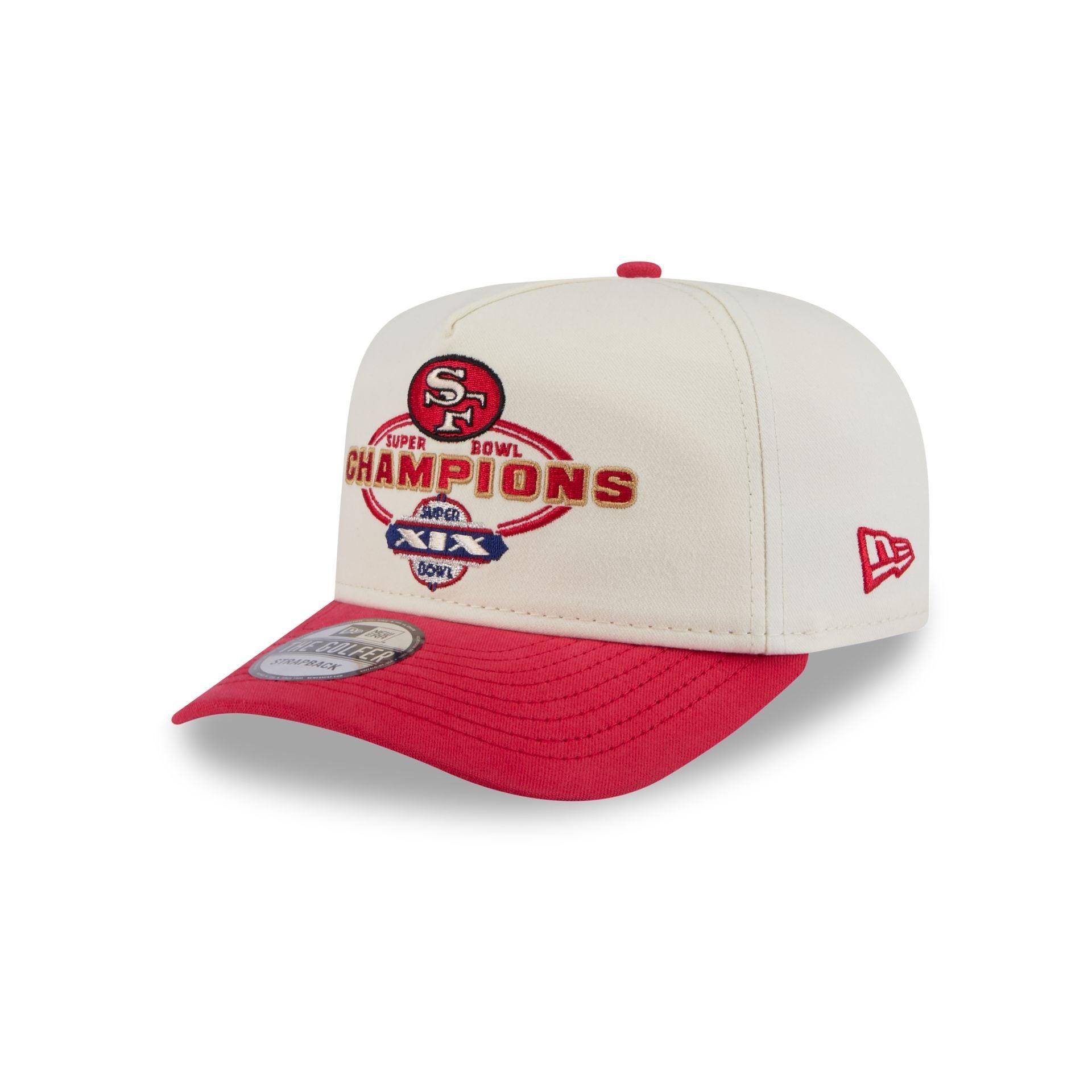San Francisco 49ers Chrome White Champions Golfer Hat Male Product Image