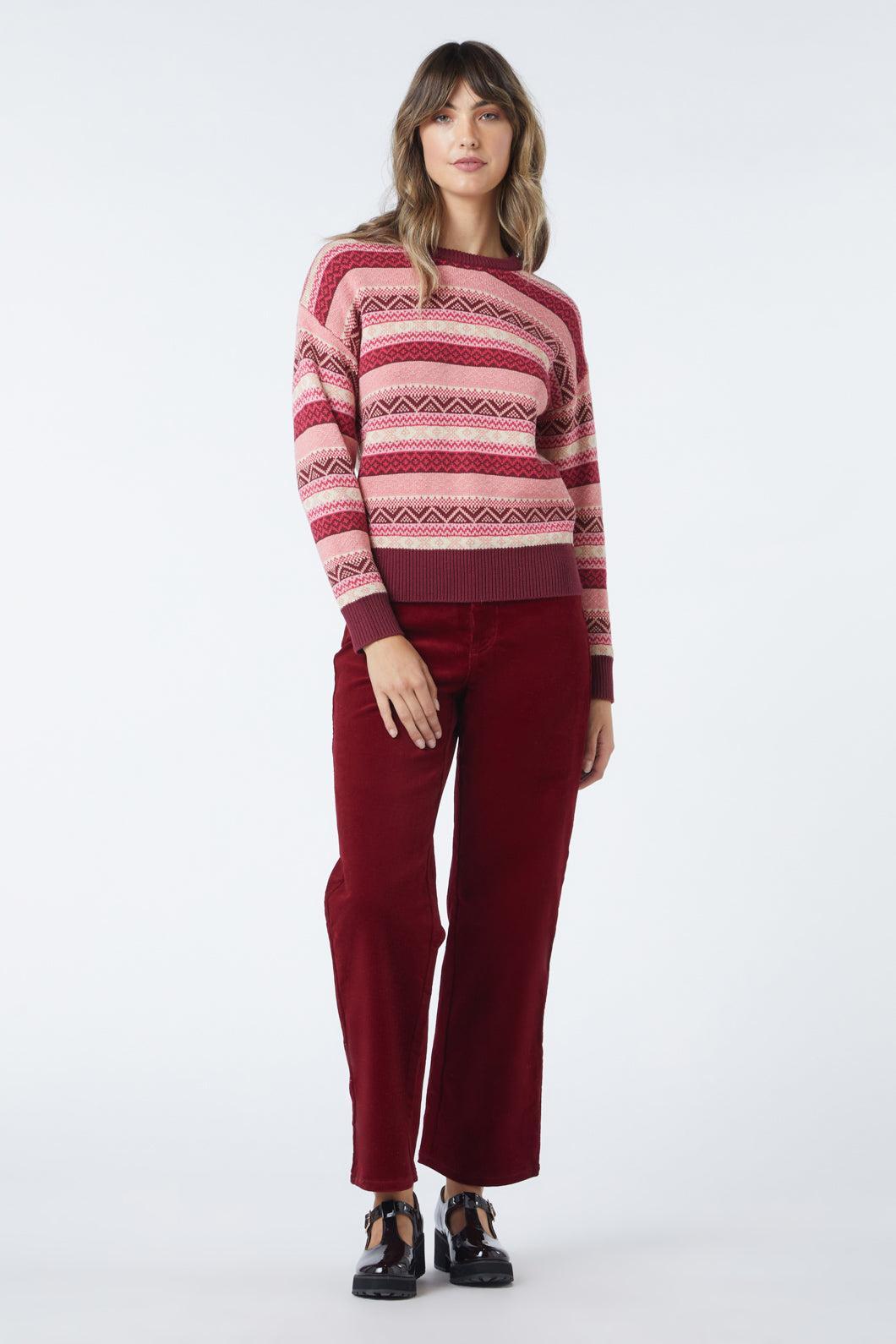 Maddi Fair Isle Sweater Product Image