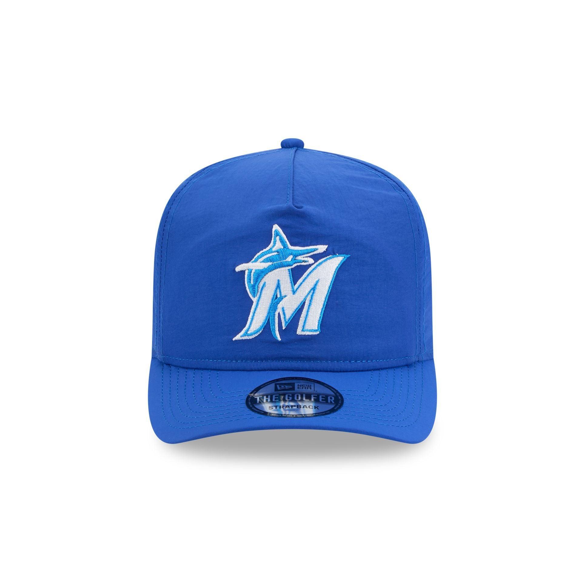 Miami Marlins Everyday Nylon Blue Golfer Hat Male Product Image