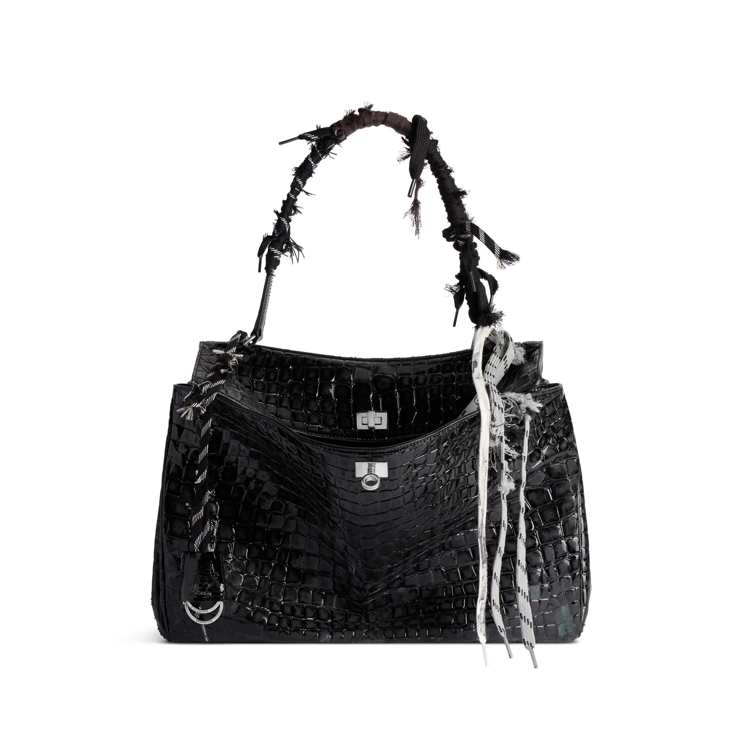 Women's Rodeo Large Handbag  in Black Product Image