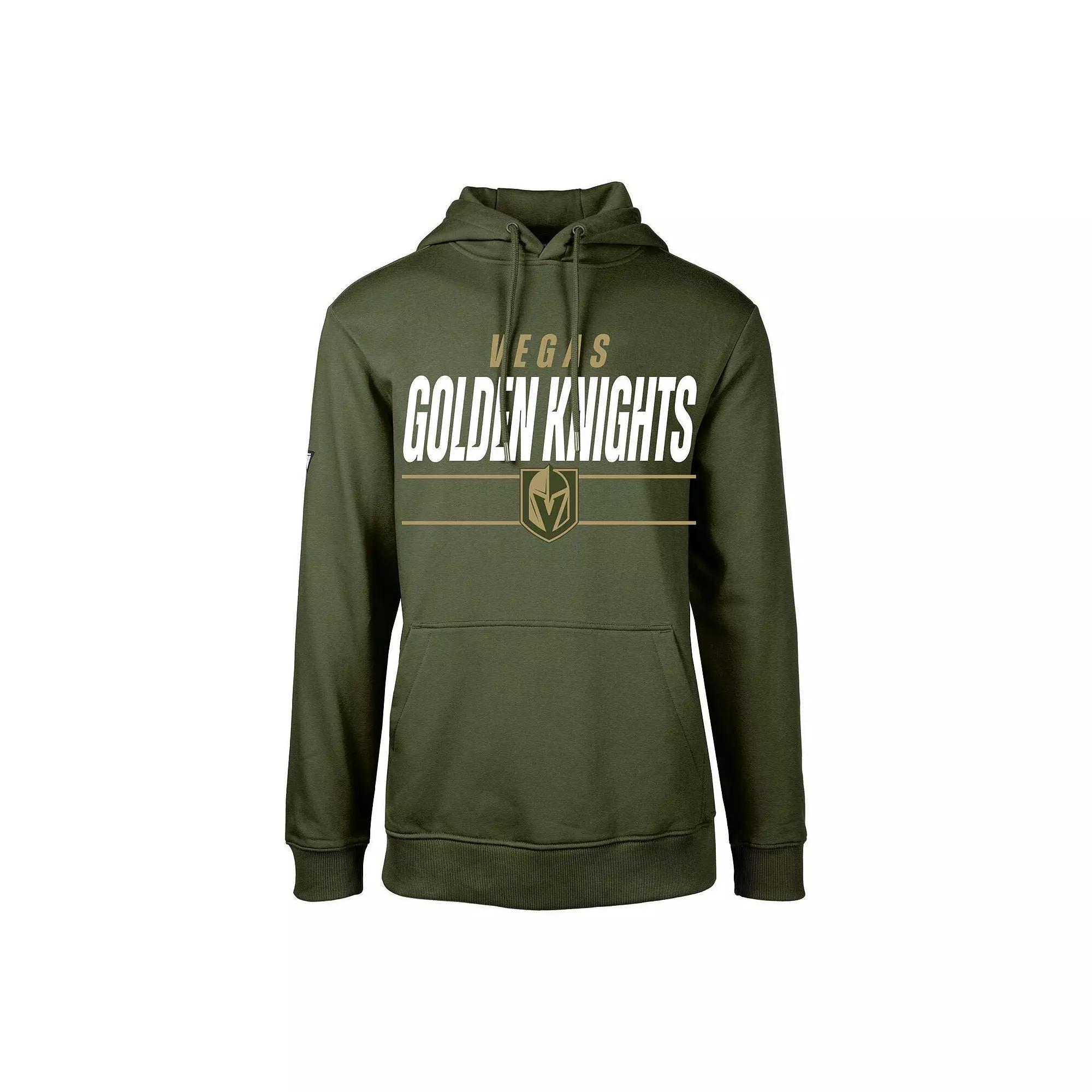 Youth Levelwear Olive Vegas Golden Knights Podium Fleece Pullover Hoodie, Boy's, Size: YTH Large, Lvk Team Product Image
