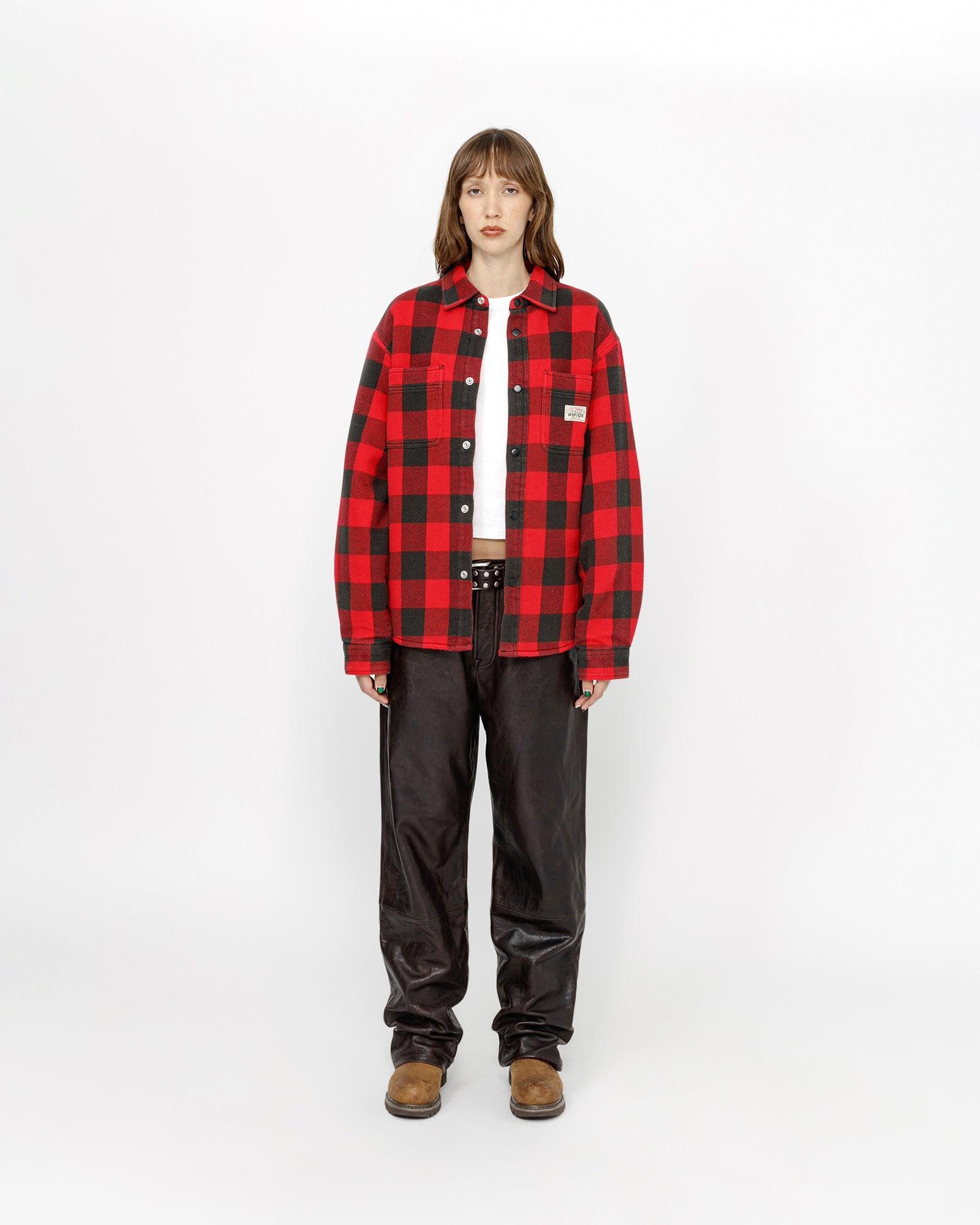 SHERPA LINED BUFFALO PLAID SHIRT Male Product Image