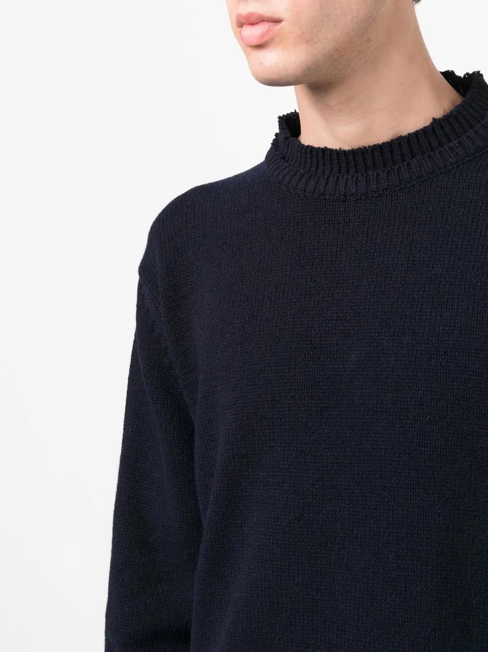 elbow-patch knitted jumper Product Image