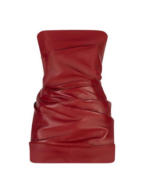 Vibrant red mini dress Product Image