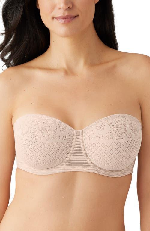 Wacoal Visual Effects Strapless Lace Minimizer Bra Product Image