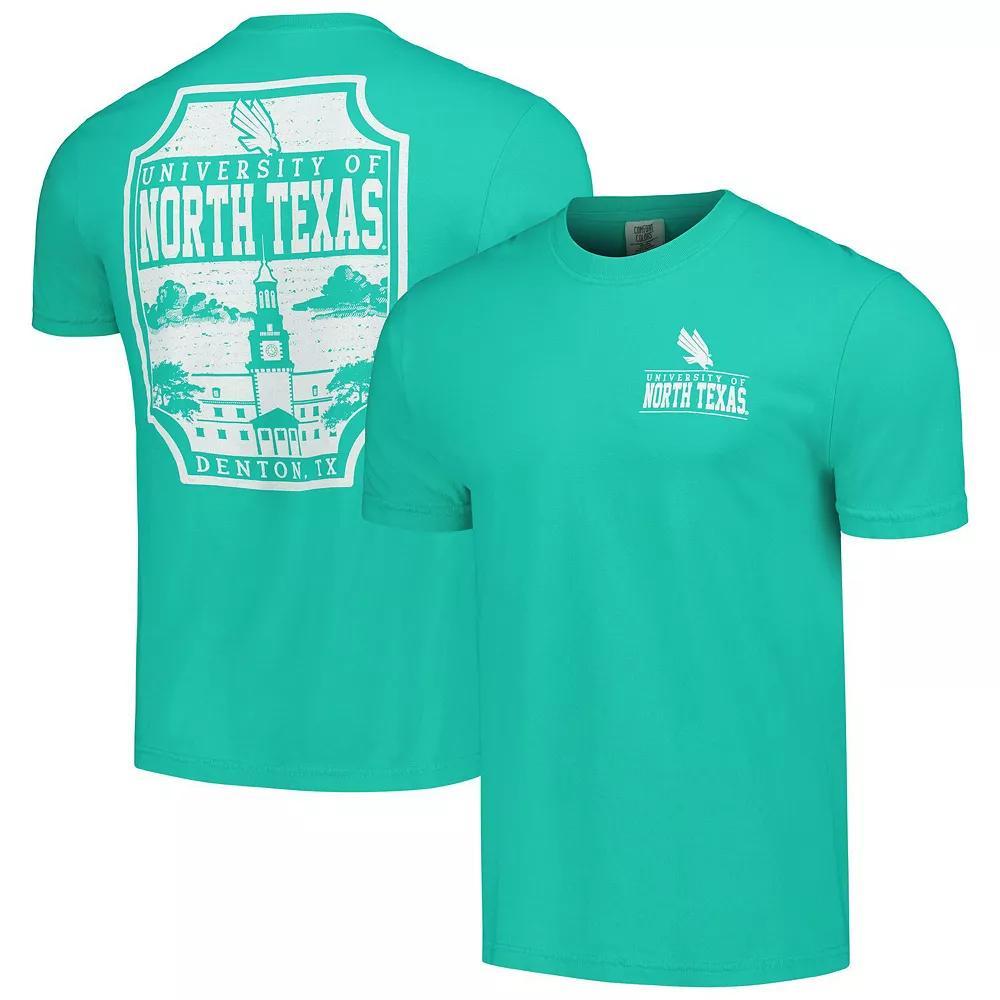 Men's Kelly Green North Texas Mean Green Logo Campus Icon T-Shirt, Size: Medium, Ntx Green Product Image