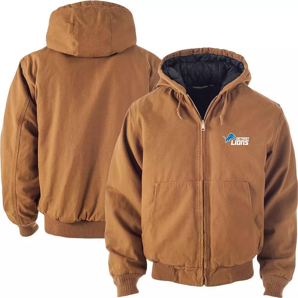 Men's Dunbrooke Tan Buffalo Bills Big & Tall Dakota Canvas Hoodie Full-Zip Jacket, Size: XLT, Team Product Image