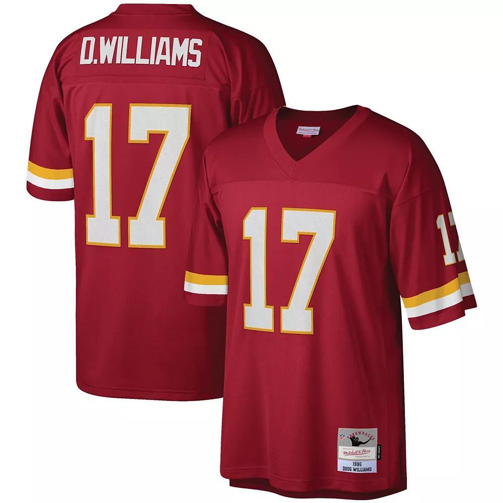 Mens Mitchell & Ness Doug Williams Burgundy Washington Football Team Legacy Replica Jersey Product Image