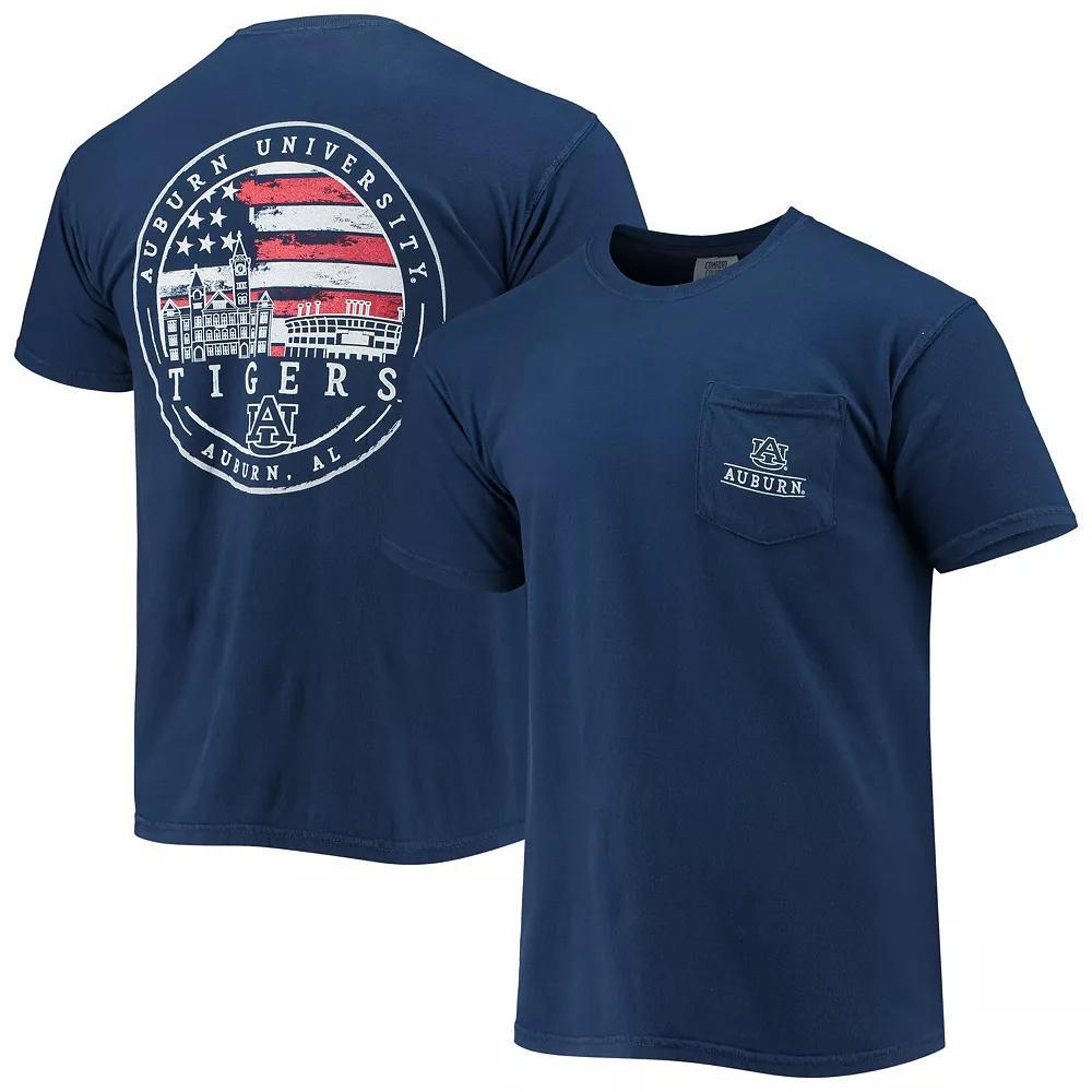 Men's Navy Auburn Tigers Campus Americana T-Shirt, Size: Small, Blue Product Image
