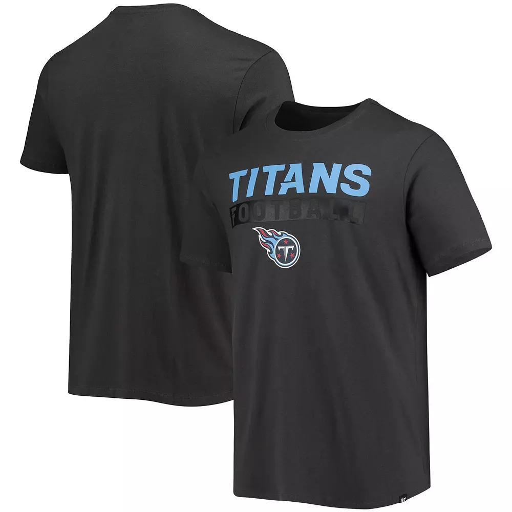 Mens 47 Charcoal Tennessee Titans Dark Ops Super Rival T-Shirt Product Image