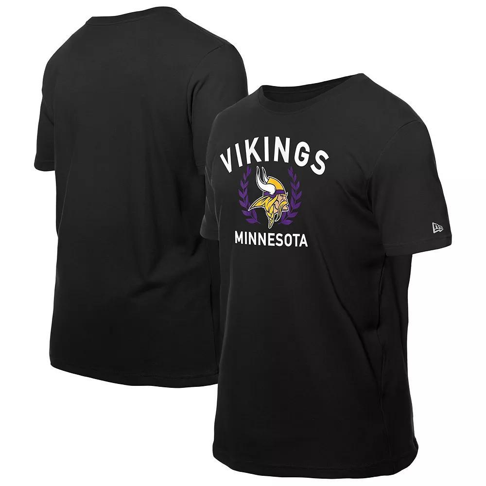 Men's New Era Black Minnesota Vikings 2025 NFL Draft T-Shirt, Size: 3XL Product Image