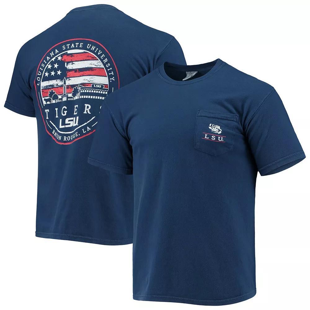 Men's Navy LSU Tigers Campus Americana T-Shirt, Size: Medium, Blue Product Image