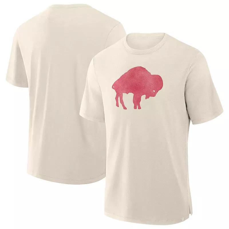 Mens Fanatics Cream Baltimore Ravens Slub T-Shirt Product Image