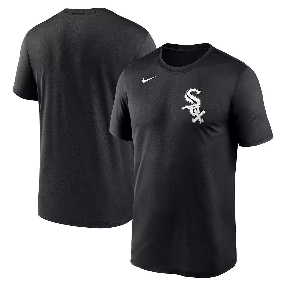 Men's Nike Black Chicago White Sox Fuse Legend T-Shirt, Size: Large Product Image