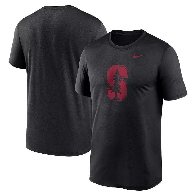 Men's Nike Black Carolina Panthers Primetime Legend Wordmark Performance T-Shirt, Size: 4XL Product Image