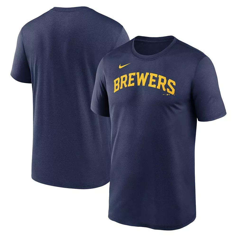 Men's Nike Navy Boston Red Sox Fuse Legend T-Shirt, Size: Small, Blue Product Image