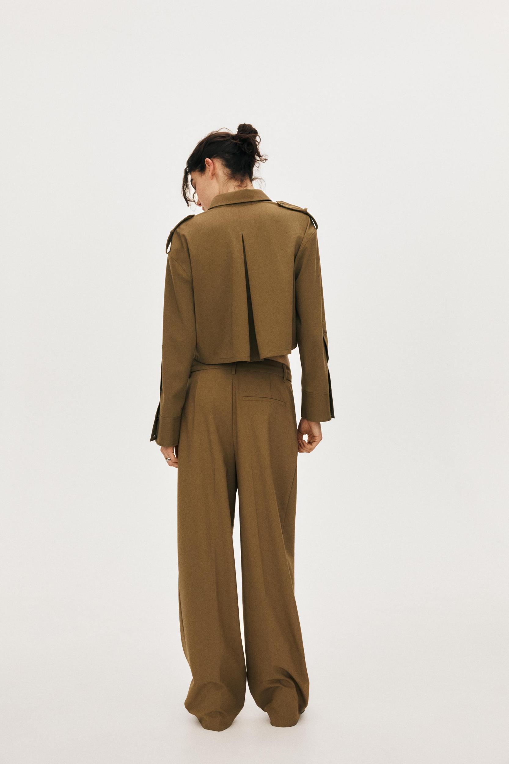 ASYMMETRIC FRONT PANTS Product Image