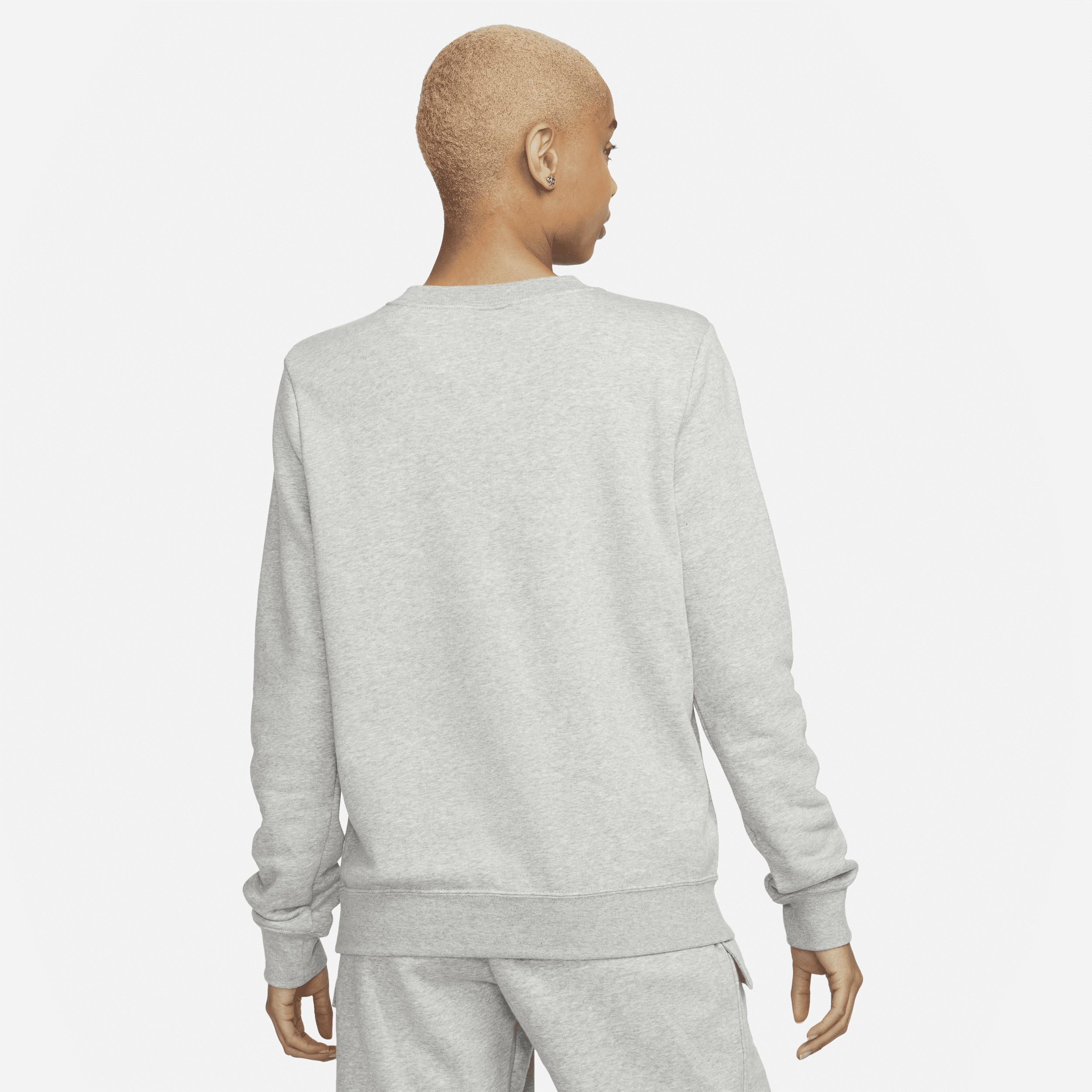 Womens Nike Sportswear Club Fleece Logo Crew-Neck Sweatshirt Product Image