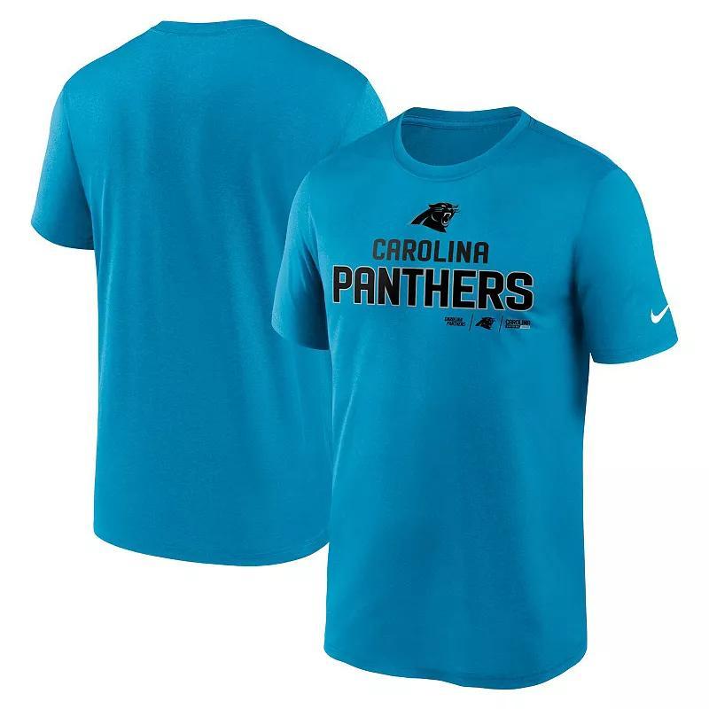 Men's Nike Blue Carolina Panthers Legend Community Performance T-Shirt, Size: 3XL Product Image