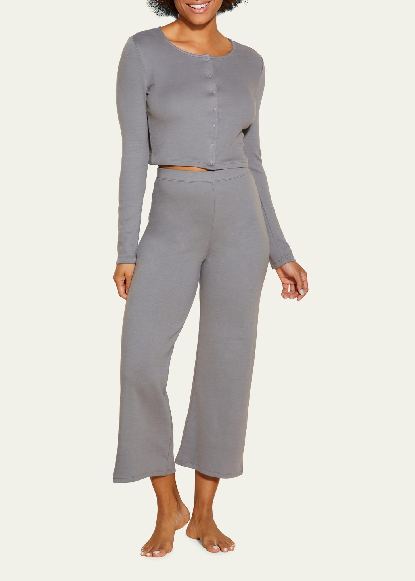 Michi Cropped Double-Knit Pants Product Image