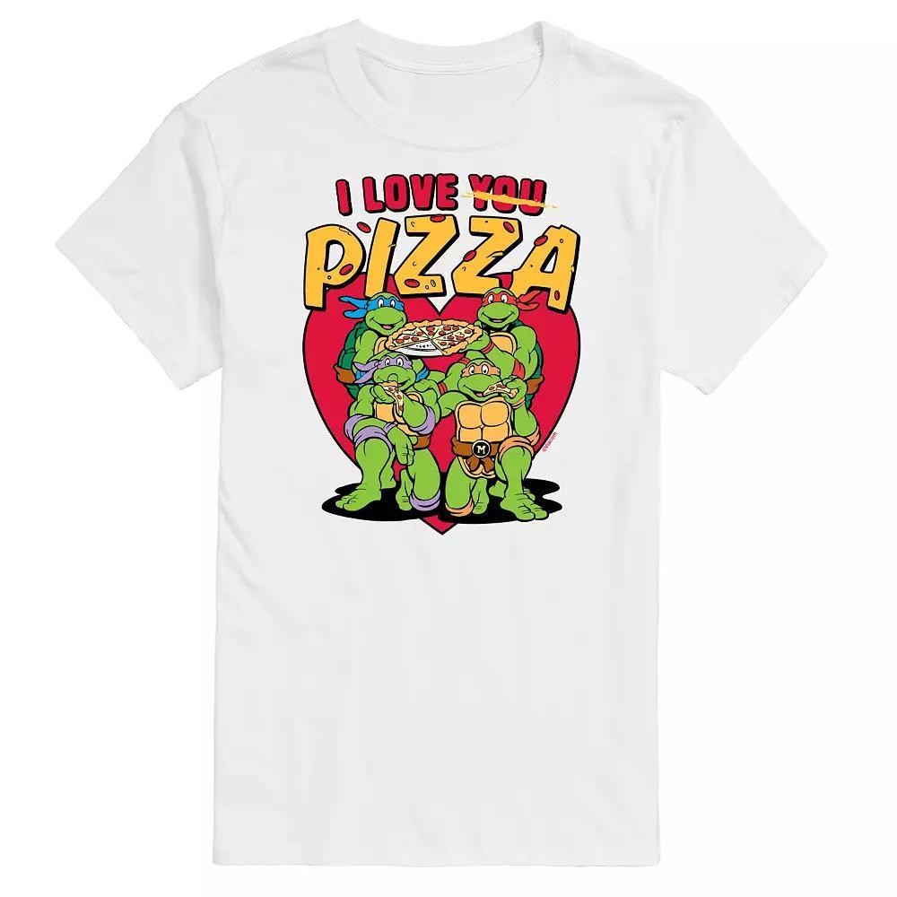 Big & Tall Teenage Mutant Ninja Turtles Love You Pizza Tee, Mens Product Image