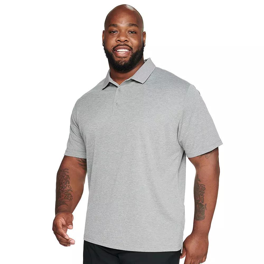 Big & Tall adidas Primegreen Performance Golf Polo, Men's, Size: XL Tall, Gray Grey Product Image