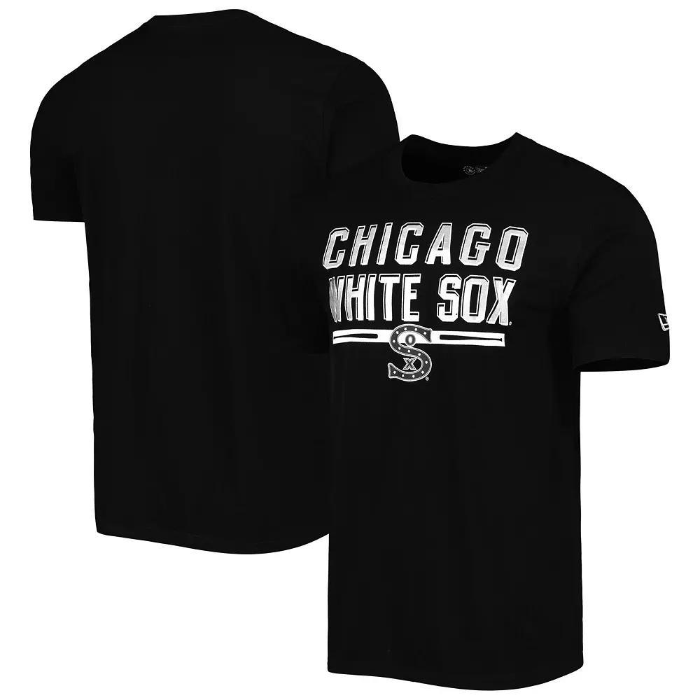 Men's New Era Black Chicago White Sox Batting Practice T-Shirt, Size: Medium Product Image