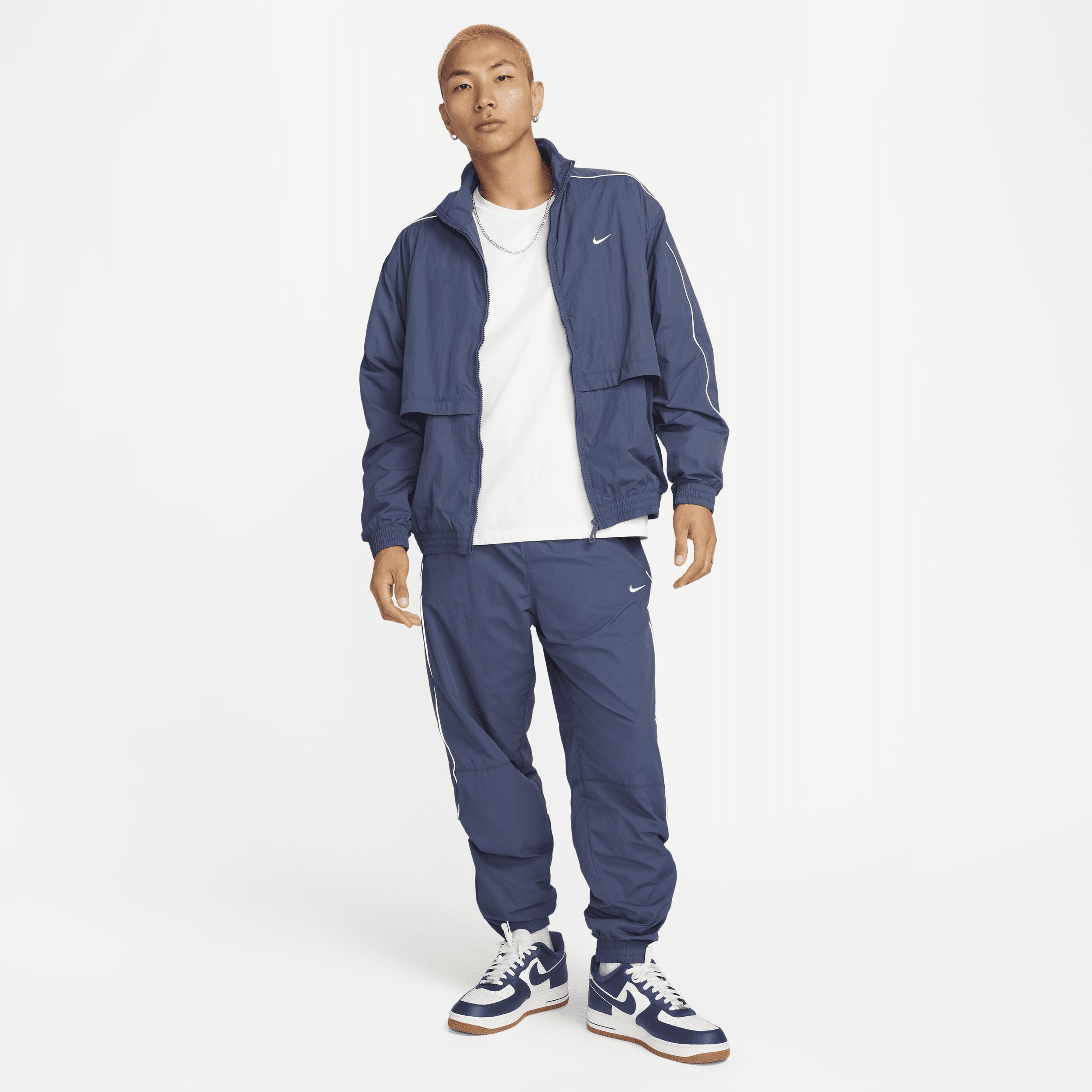 Nike Mens Sportswear Solo Swoosh Woven Track Jacket Product Image