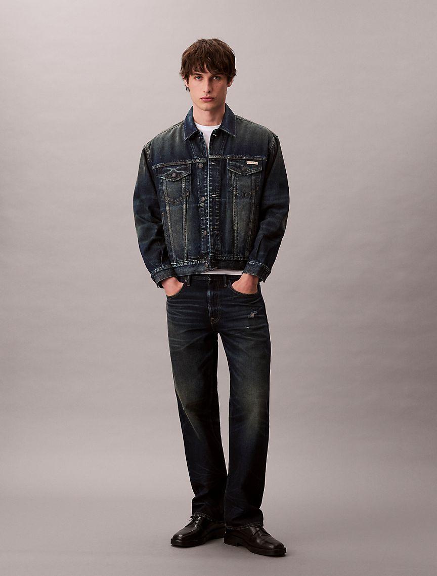 90s Denim Trucker Jacket Product Image