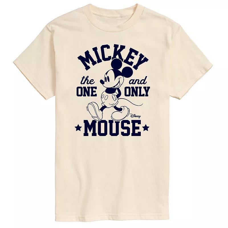 Disney's Mickey Mouse Men's One and Only Graphic Tee, Size: Medium, Red Product Image