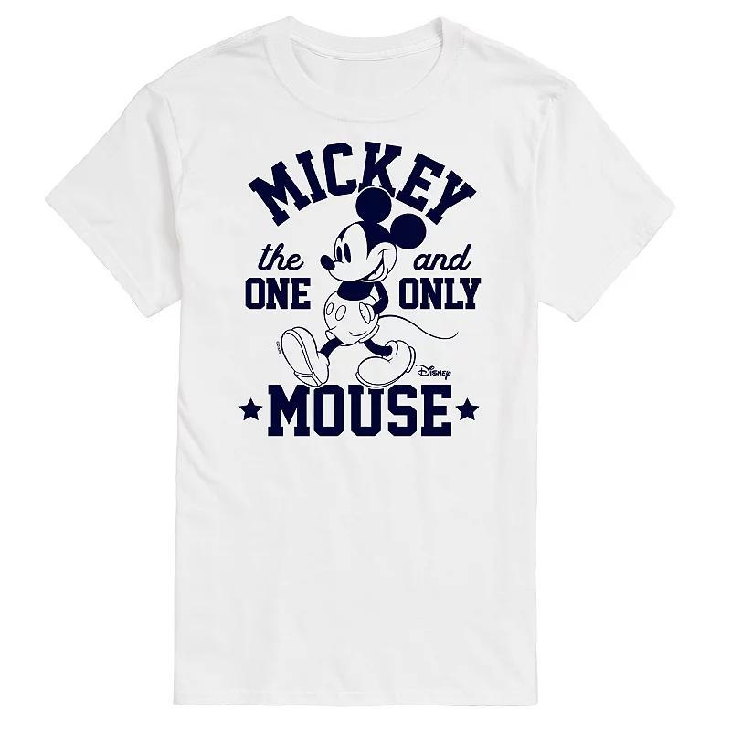 Disney's Mickey Mouse Men's One and Only Graphic Tee, Size: Medium, Red Product Image